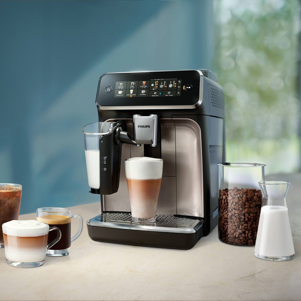 Philips - Series 3300 LatteGo (SilentBrew) EP3347/90 - Café Liégeois Canada Inc.