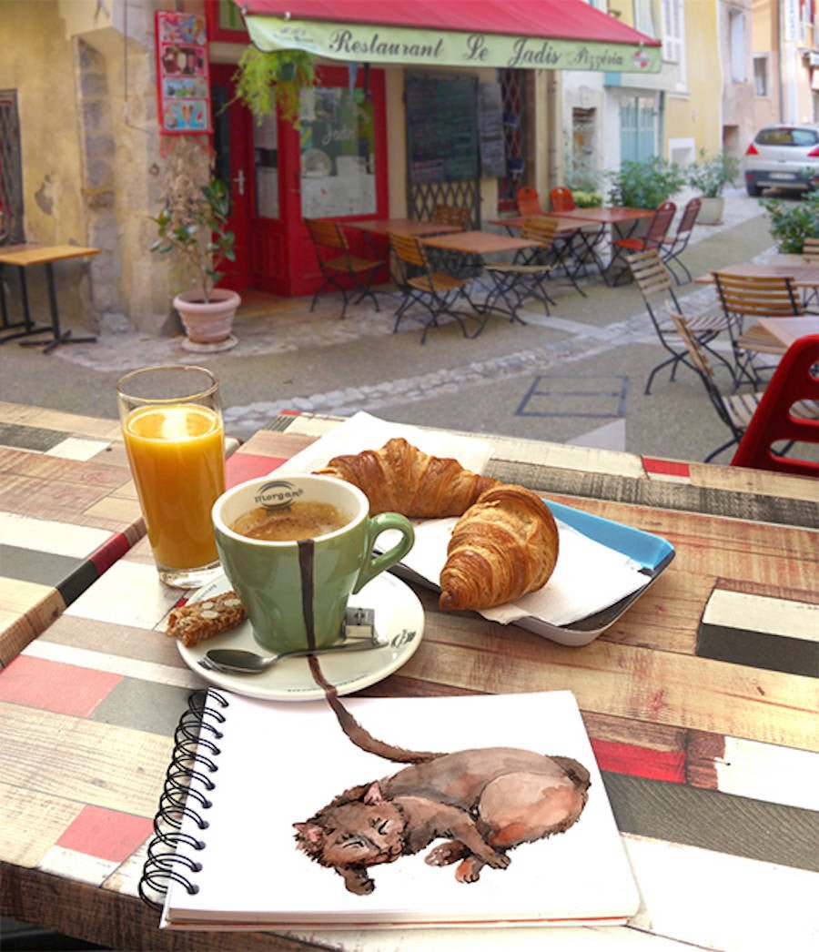 The art within reach of all the cups! - Café Liégeois Canada Inc.