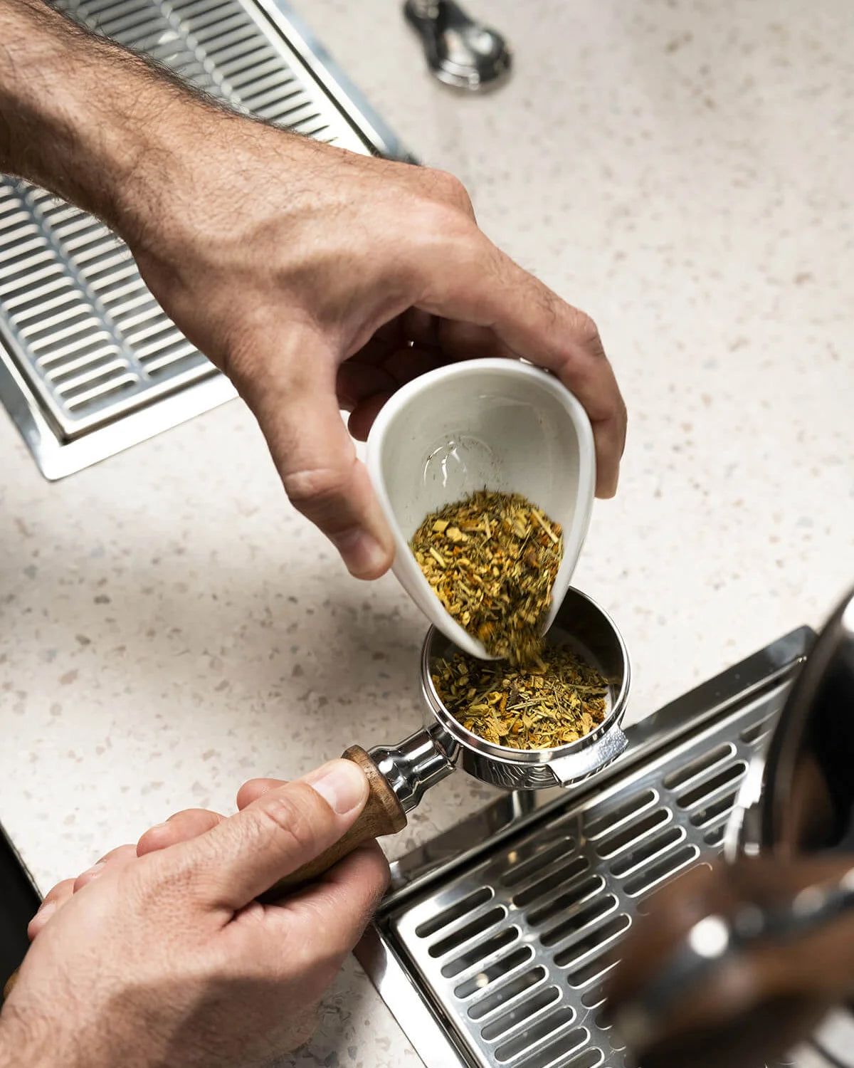 Modbar / La Marzocco -Tea Portafilter & Brewing Basket Kit