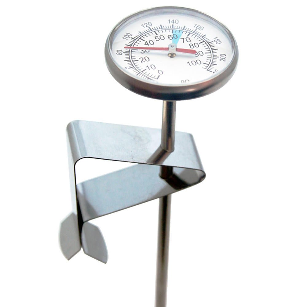 Barista Milk Thermometer – Stainless Steel Latte & Espresso Temperature Gauge 3049 - Café Liégeois Canada Inc.