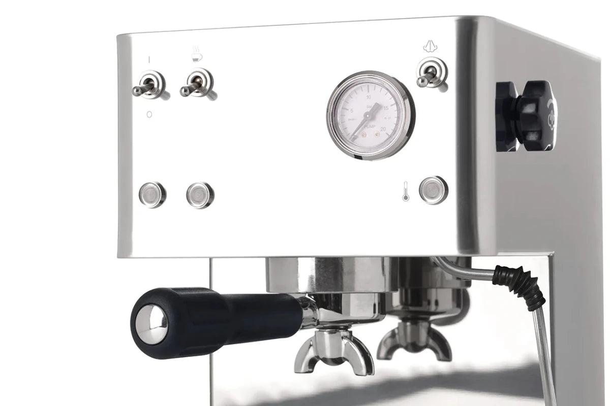 La Pavoni - Casa Bar Steel Manual Espresso Machine Stainless Steel - Café Liégeois Canada Inc.